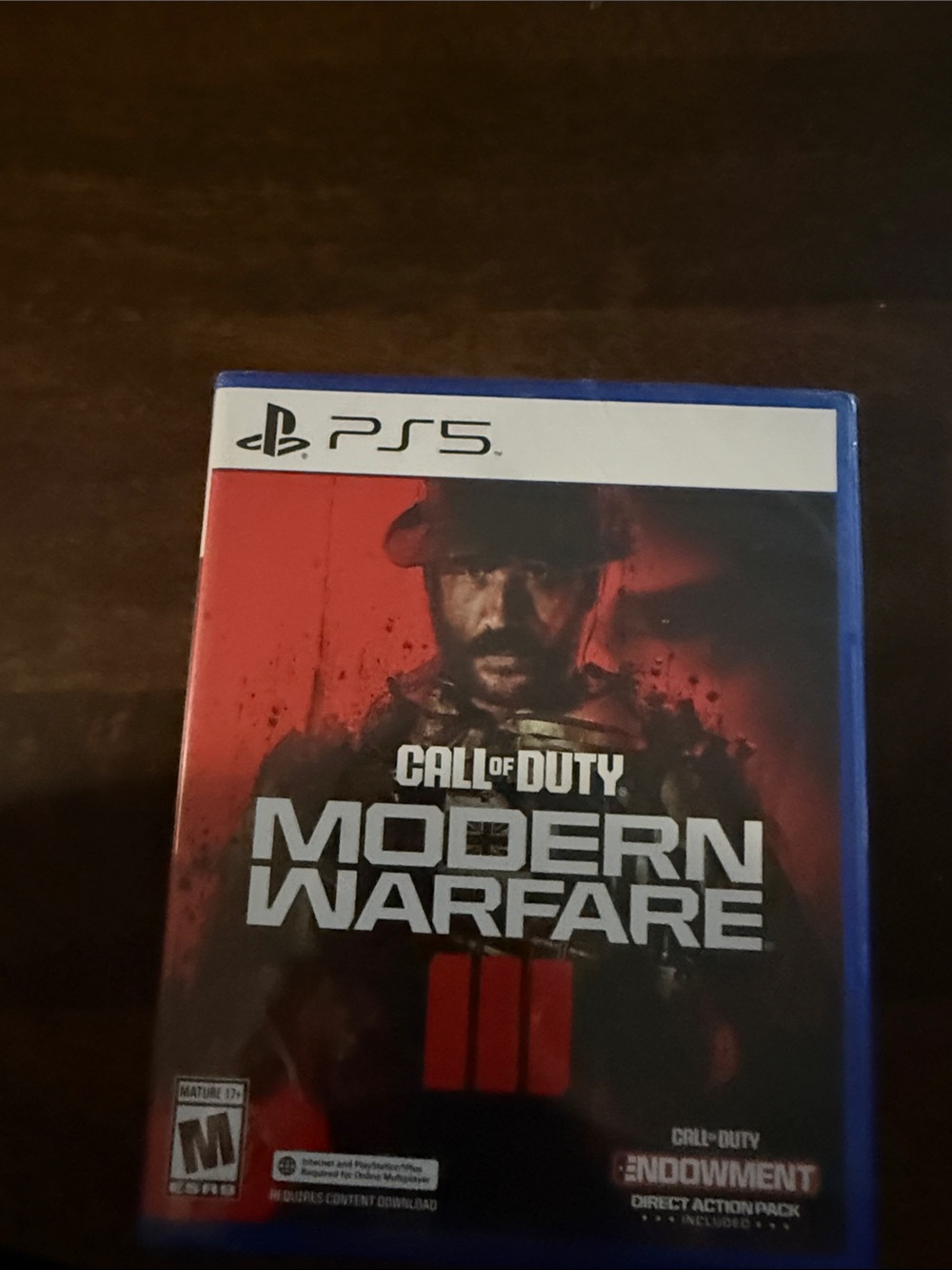 Sony PS5 Call of Duty: Modern Warfare III - Red, Black